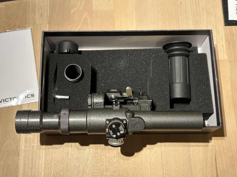 Für AK 47: Zielfernrohr Victoptics SSO-02 SVD 3-9x24 FFP – Bild 4
