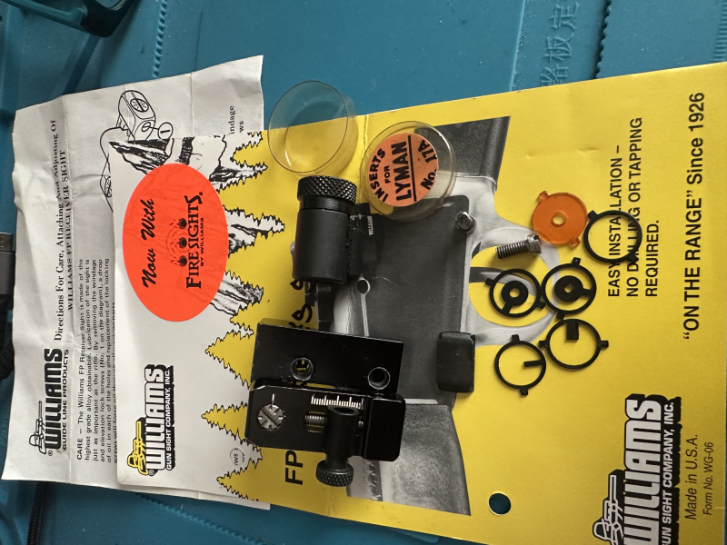 UHR Diopter Williams FP-94SE +Zubehör – Bild 2