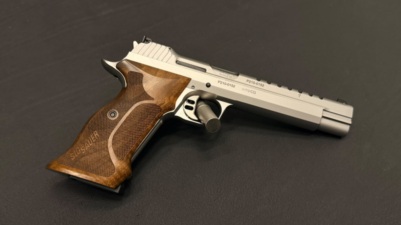 SIG SAUER P210 Skeleton Silver 6" | GSG Mastershop | 9mmLuger | Limitiert | MADE IN GERMANY – Bild 4