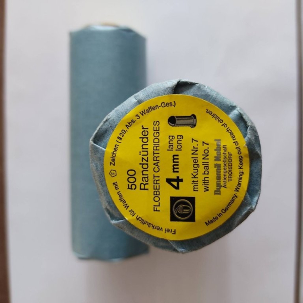 1.000 Patronen 4mm RZ lang mit Kugel Nr. 7 – Bild 2