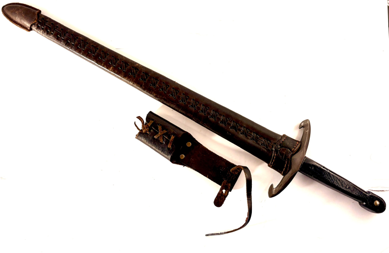 Mittelalterliches Waffen & Besteck Set – Einhandschwert, Essbesteck & Wikingermesser 69 € – Bild 2