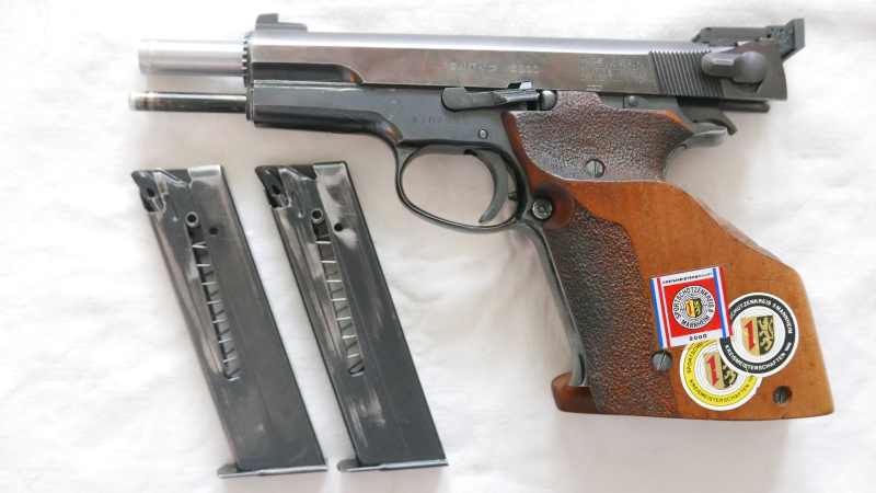 Sportpistole S&W M52-2 Kal .38 WC – pilt 3