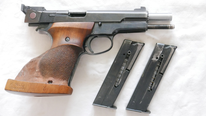 Sportpistole S&W M52-2 Kal .38 WC – pilt 4
