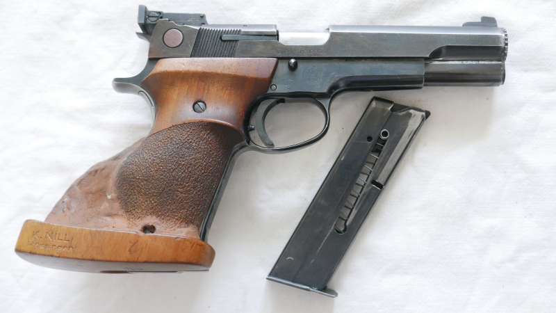 Sportpistole S&W M52-2 Kal .38 WC – pilt 2