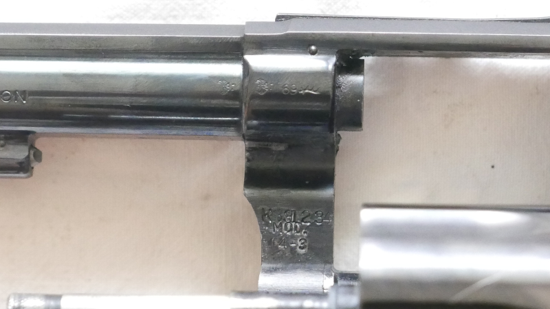 Revolver S&W Mod 14-3 Kal 38 spezial – Bild 4