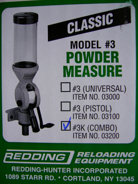 Redding Pulverfüller Model 3K Combo. Redding Produkte sind immer eine gute Wahl. – billede 1