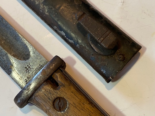 Dt.Reich G98 Bajonett Henckels 1916 No K98 Koppelschuh – attēls 2