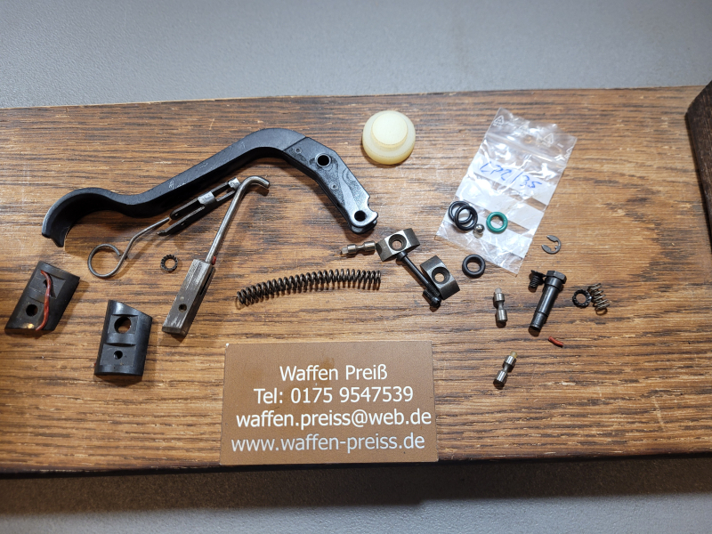 LP 2 LP 3 Walther Teile Kolben Ventil Spannhebel – billede 2