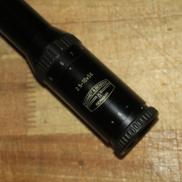 original SCHMIDT & BENDER KLASSIK 2,5-10x56 LEUCHTABSEHEN 4 mit SCHIENE zeiss swarovski – Bild 2