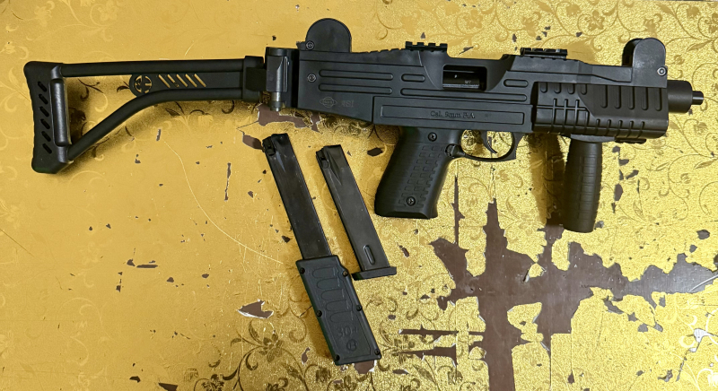 Ekol Asi Maschinenpistole 9mm pak. Wie neu aus Vitrinen Sammlung – Bild 2