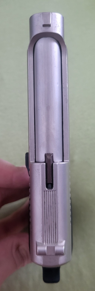 IWG Amazone 9mm P.A.K., sehr kompakte Beretta-inspirierte Taschenpistole – Bild 3