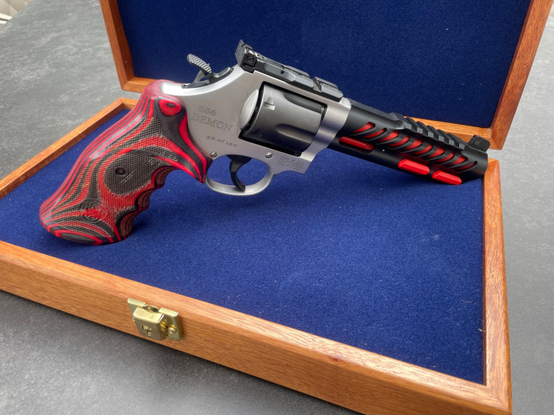 Smith & Wesson Revolver S&W 686 Demon .357 Mag. Sonderedition, Limited Edition – Bild 4