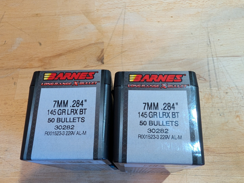 Barnes 7mm .284 LRX Geschosse – billede 2