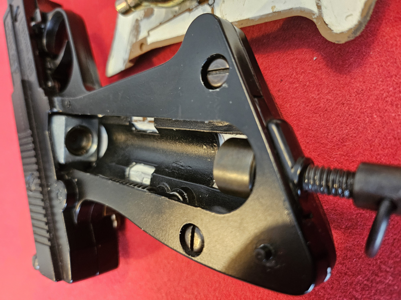 Crosman 454 co2 Luftpistole mit neuer Dichtung – Bild 3