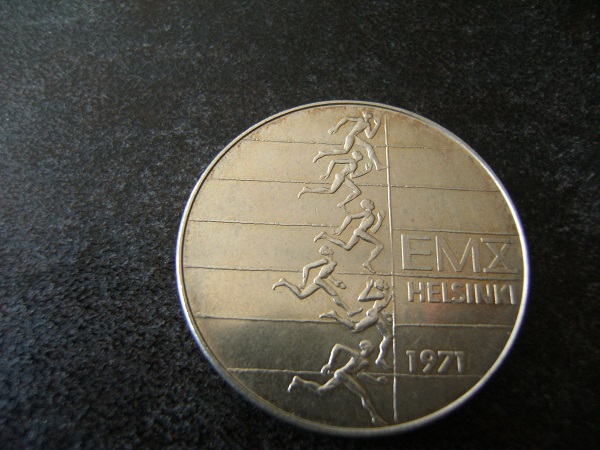 Schwere Silbermünze Finnland – billede 2