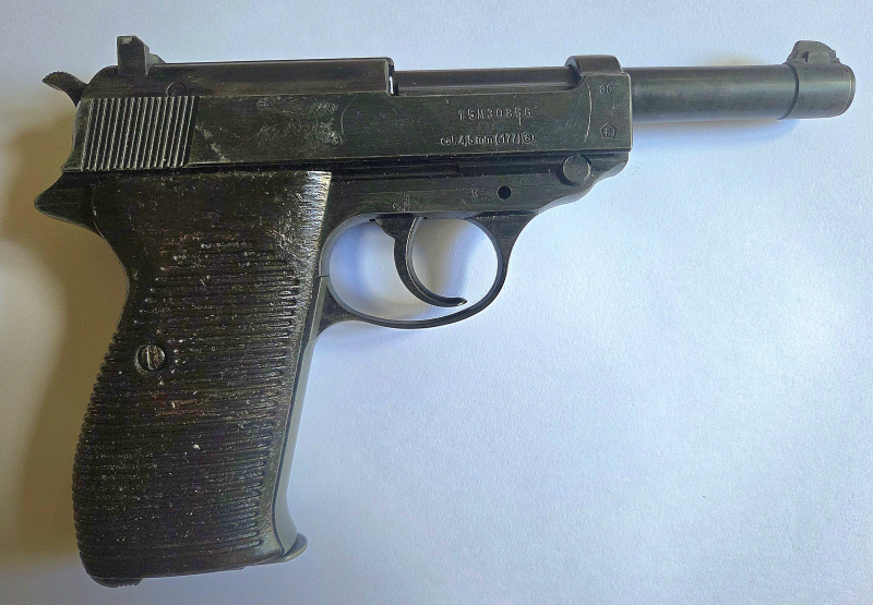 Walther P38 Legendary, Blow-Back, 4,5mm Stahl BB, CO2, realistisch gealtert – Bild 2