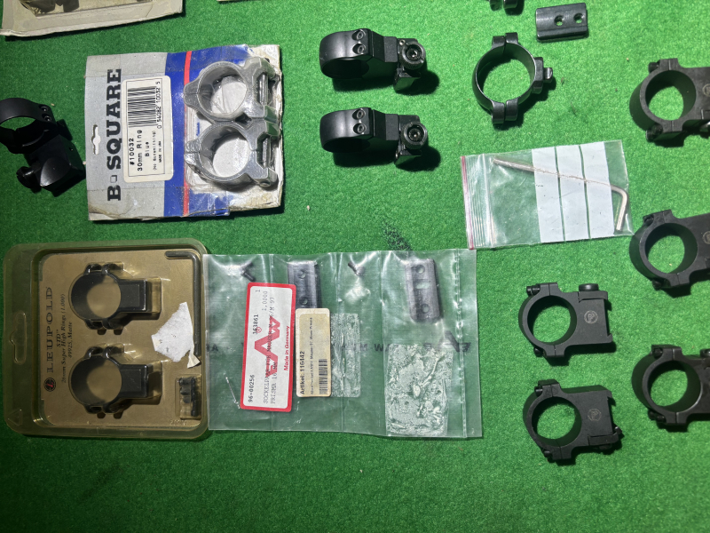Montage Konvolut CZ EAW Weaver ( Keine Recknagel Blaser Mauser Sauer Dentler ) – Bild 2