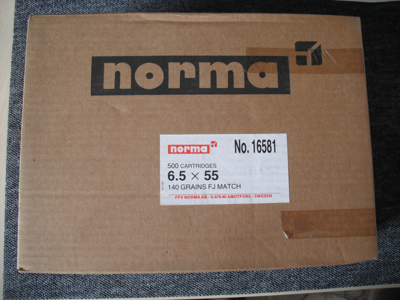 NORMA 6,5x55SE Matchmunition – Bild 2