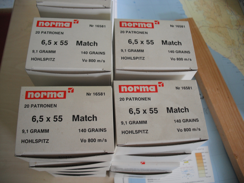 NORMA 6,5x55SE Matchmunition – Bild 3