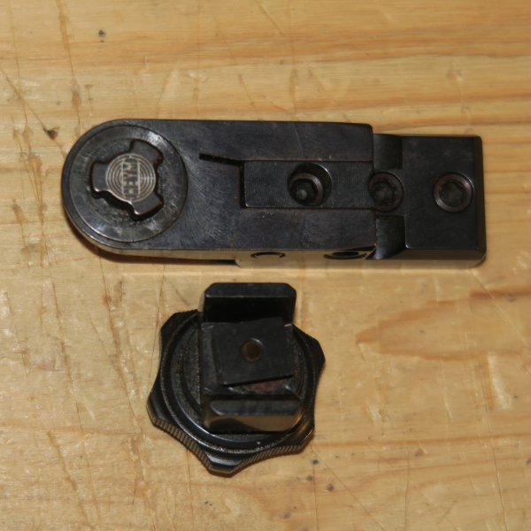 original HEYM SCHWENKMONTAGE ZEISS INNENSCHIENE für 12mm SCHIENE no eaw henneberger – billede 2