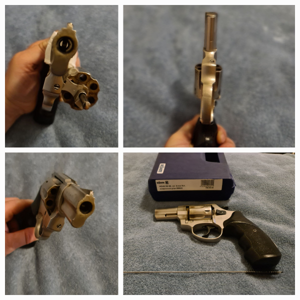 Schreckschussrevolver Röhm RG 89, 9mm RK, PTB 594 , - Nickel - – Bild 6