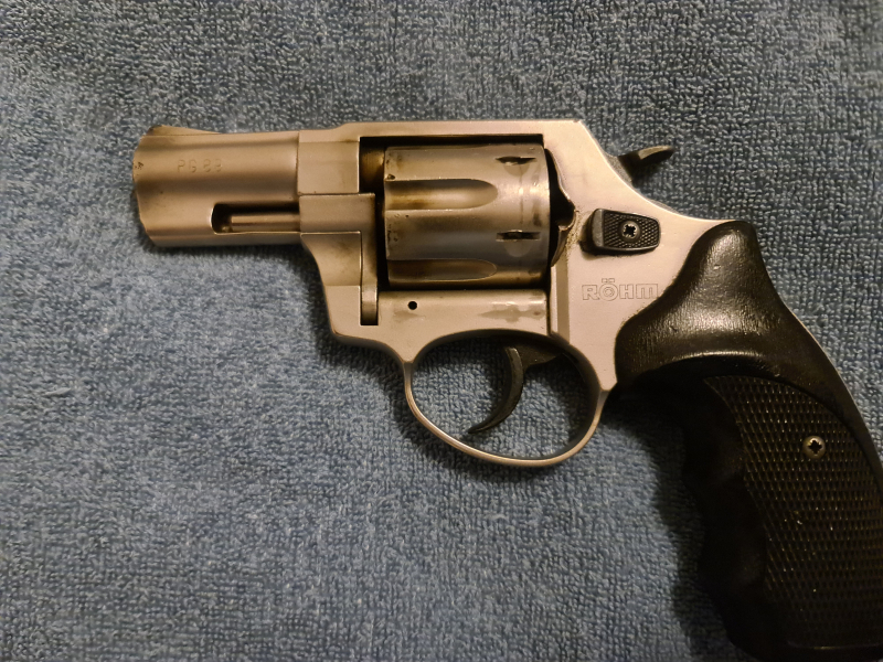 Schreckschussrevolver Röhm RG 89, 9mm RK, PTB 594 , - Nickel - – Bild 2