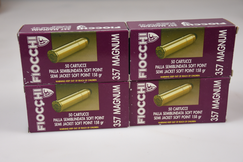 200 Schuss .357 Mag. Fiocchi Semi Jacket SP 158gr – Bild 2