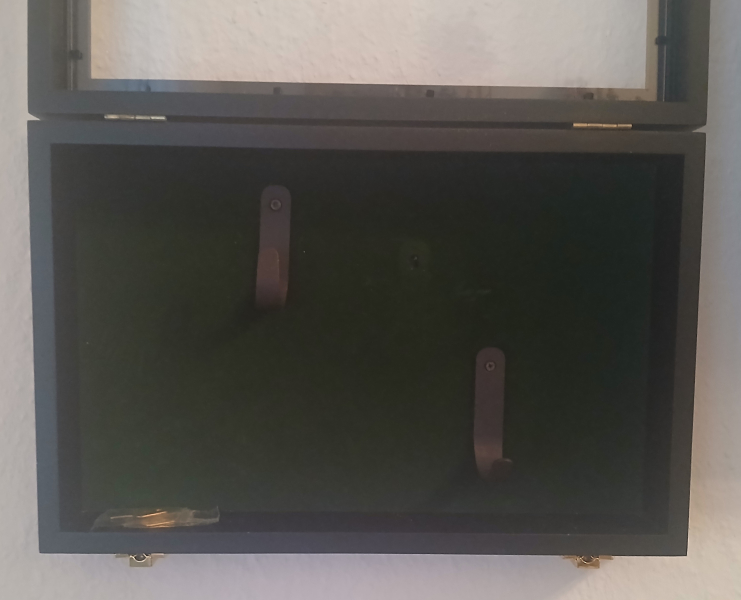 Präsentationsvitrine für eine Pistole zum befestigen an der Wand oder zum aufstellen – Bild 2