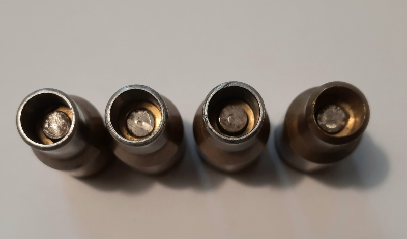 4 x LEP BRO. Ladehülsen für Luftenergie Pistolen mit Handpumpe – imagem 2