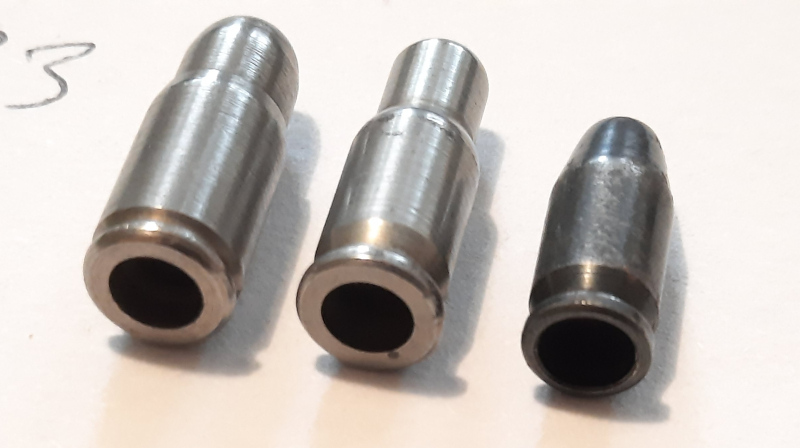 3 x 4mmM20 Ladehülsen kalieber 9mm + 7.65mm + 6.35mm – Bild 2