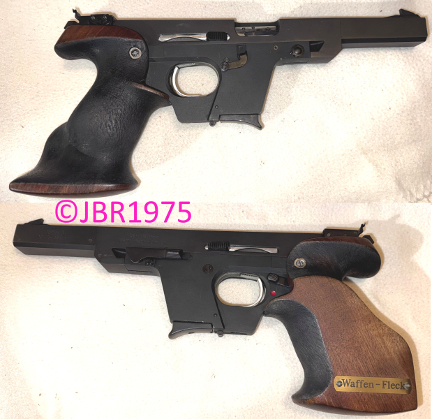 Sportpistole Walther OSP ( Olympische Schnellfeuerpistole ) im Kaliber .22 kurz / .22 Short – Bild 1