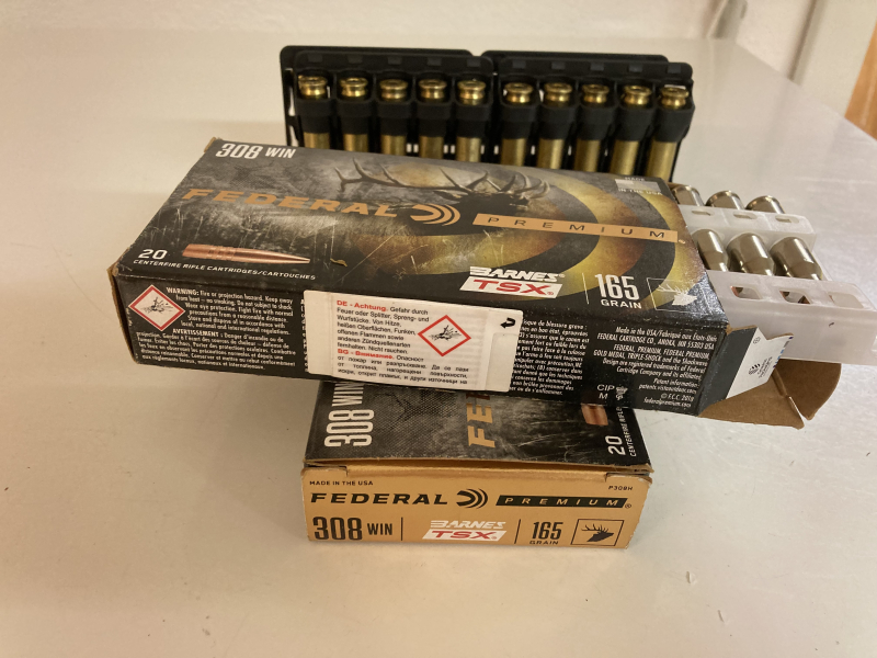 .308 barnes TSX 165 graiin 34 st 13 hornagy – image 1