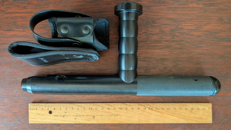 BONOWI TELESKOP TONFA Aluminium - Einsatzwaffe u Holster – Bild 2
