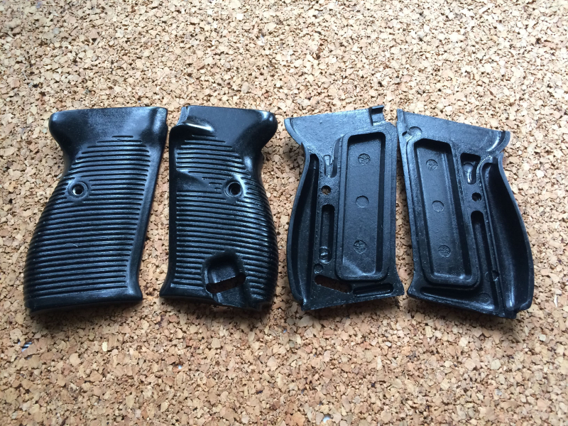 Walther P38 Griffschalen Paar – imagen 1
