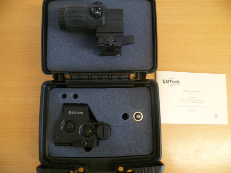 Eotech EXPS3-0 mit G33 Magnifier schwarz – nuotrauka 1