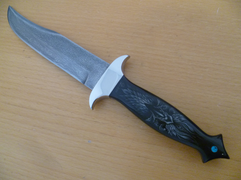 Sammlermesser Scrimshaw Dorinel Stoica – Bild 2