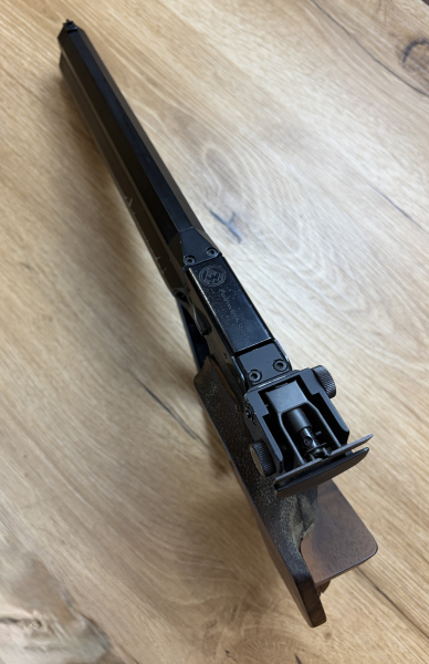 Pistole Feinwerkbau Mod. 100 Kal. 4,5/.177 ++ SEHR GUTER ZUSTAND ++ – Bild 2