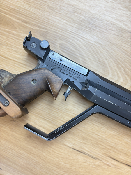 Pistole Feinwerkbau Mod. 100 Kal. 4,5/.177 ++ SEHR GUTER ZUSTAND ++ – Bild 4