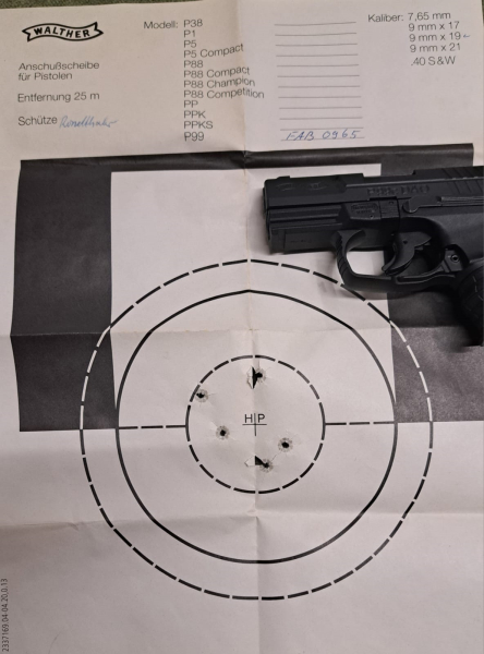 Walther P99 Compakt DOA Kaliber 9x19 Luger – Bild 4