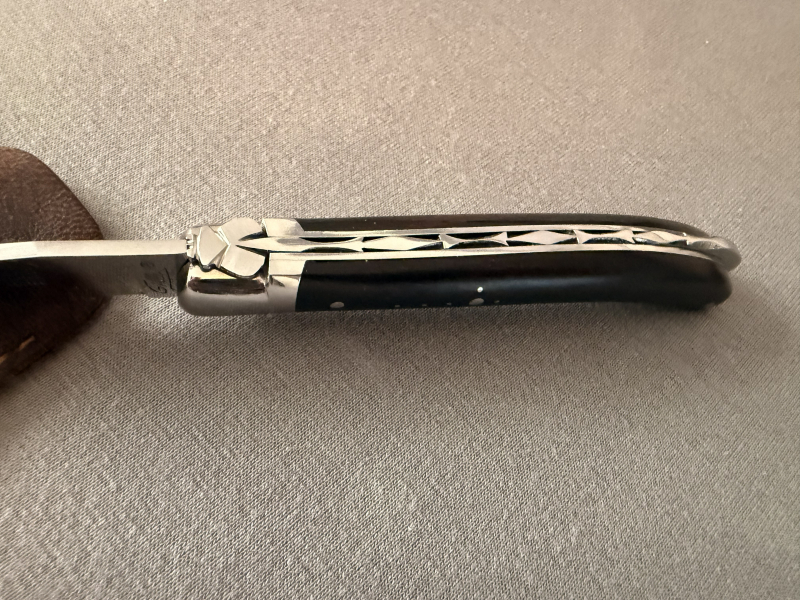 Laguiole Le Pocket Classic Range Büffelhornspitze – imagen 2