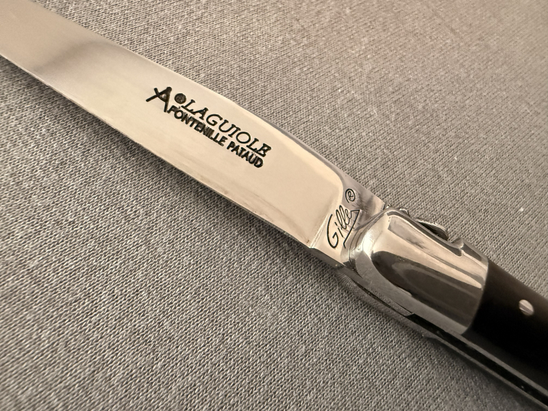 Laguiole Le Pocket Classic Range Büffelhornspitze – imagen 4