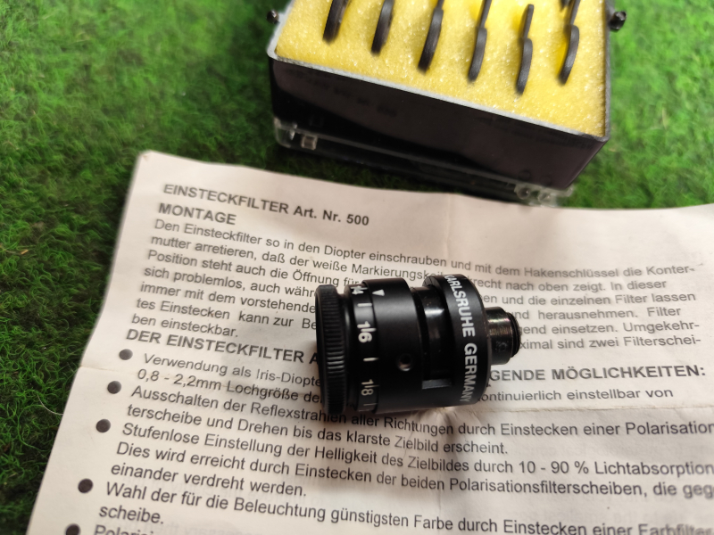 GEHMANN IRISBLENDE 0.8-2,2 mit EINSTECKFILTER – Bild 3