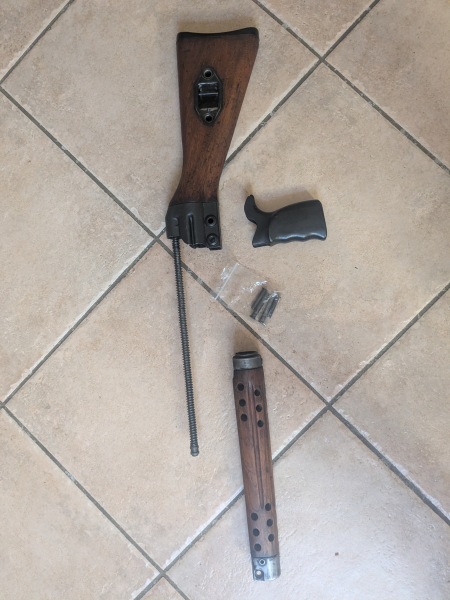 H&K G3 Schaft-Set Holzschaft SAR – Bild 2