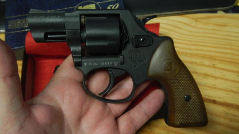 Schreckschuß Revolver Röhm RG 59 N Le Petit / Kaliber 9mm R Knall PTB 735 Topzustand – Bild 2