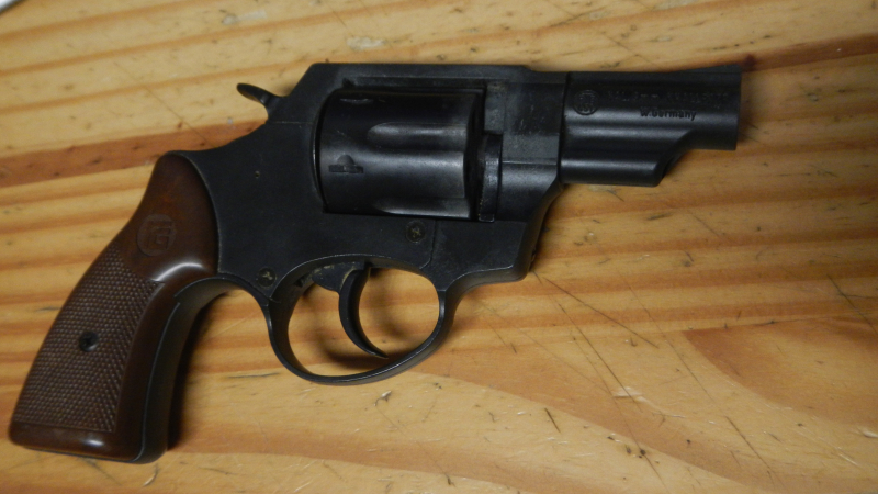 Schreckschuß Revolver Röhm RG 89 / Kaliber 9mm R Knall PTB 451 stärker gebraucht – Bild 2