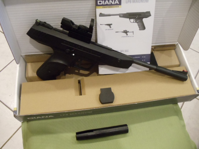 Diana LP 8 Magnum in 4,5mm neuwertig. – billede 5
