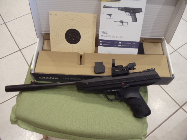 Diana LP 8 Magnum in 4,5mm neuwertig. – billede 4