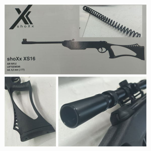 >!< ***** DAS MEGA Sniper Luftgewehr Shoxx XS16 + ZF + Export Feder ***** >!< – Bild 5