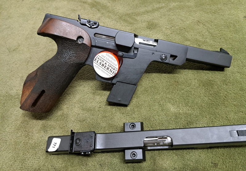 Walther GSP Matchpistole cal.32 S&W long WC mit Wechselsystem und DSB Koffer – Bild 3