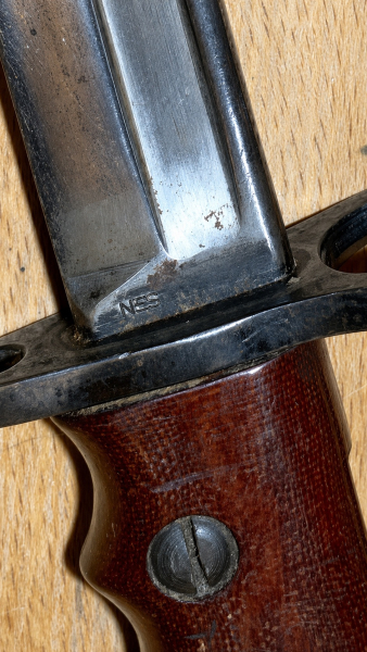 Original British Army Enfield No 7 MK1 Bayonet Bajonett – Bild 4